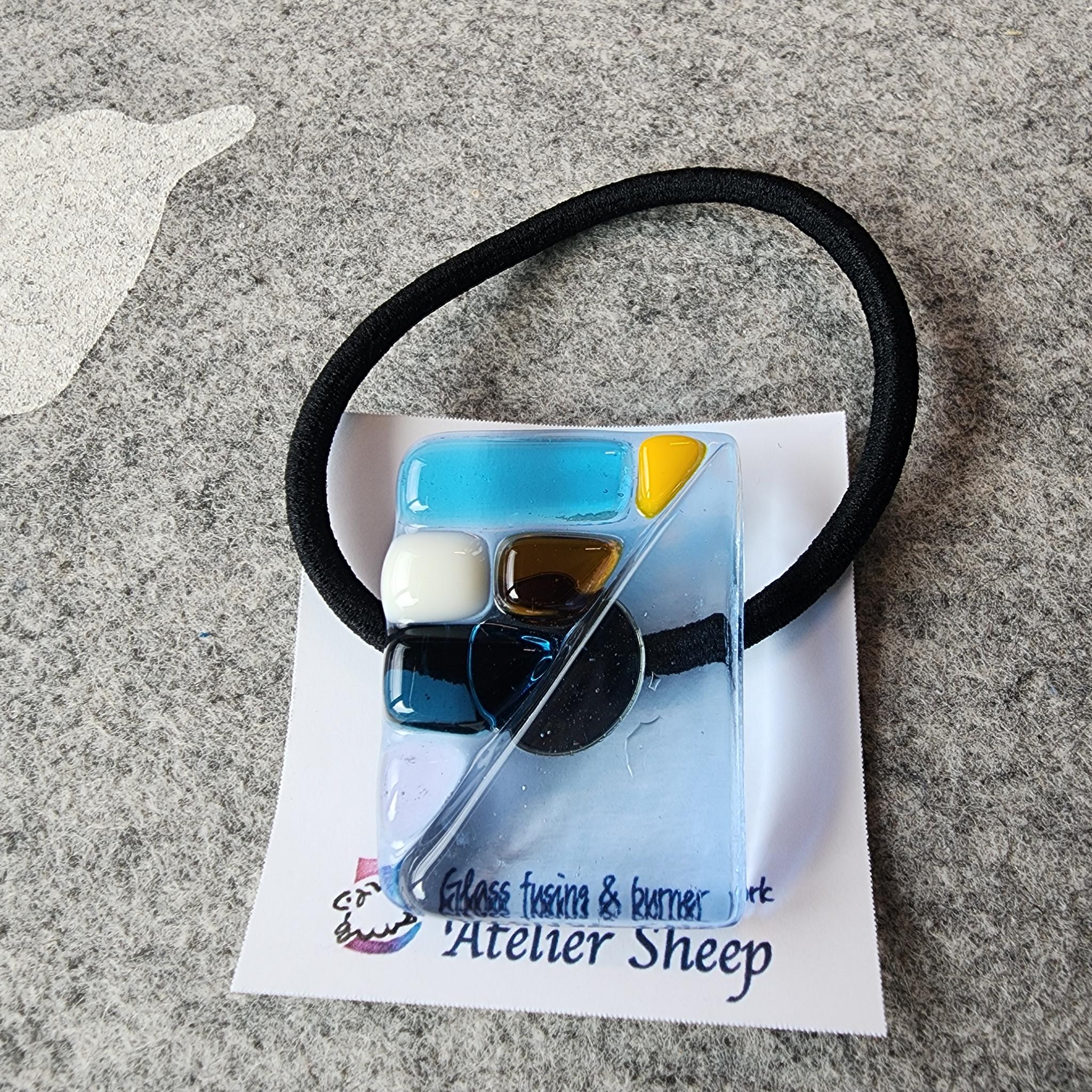 モザイクガラスのヘアゴム（１点もの） | 2枚目