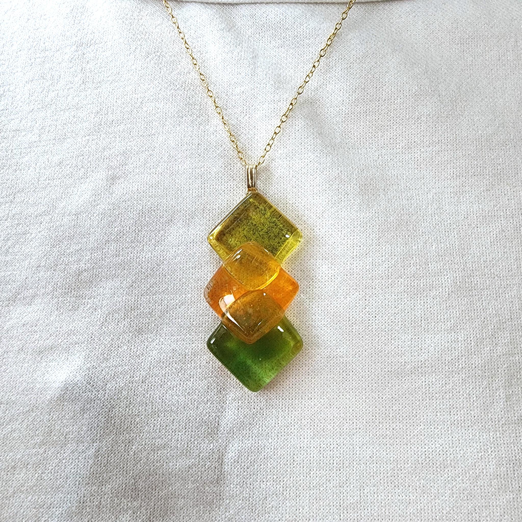 キャンディみたいなネックレス（チェーン・ゴールド色） | 3枚目