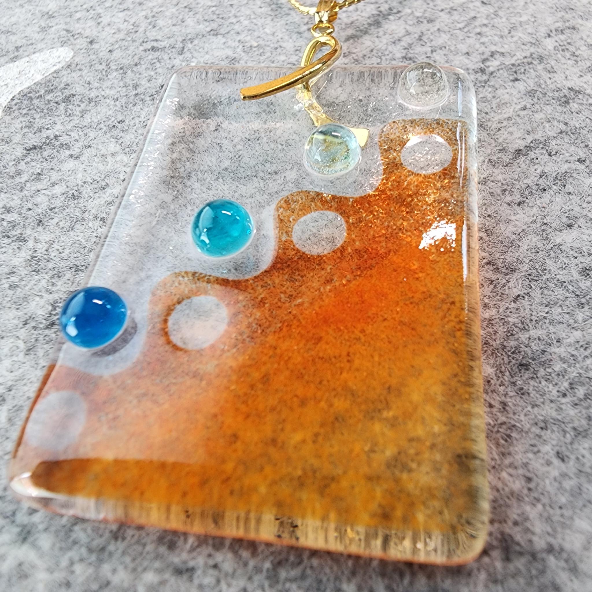 ドットデザインのガラスペンダント１ | 4枚目