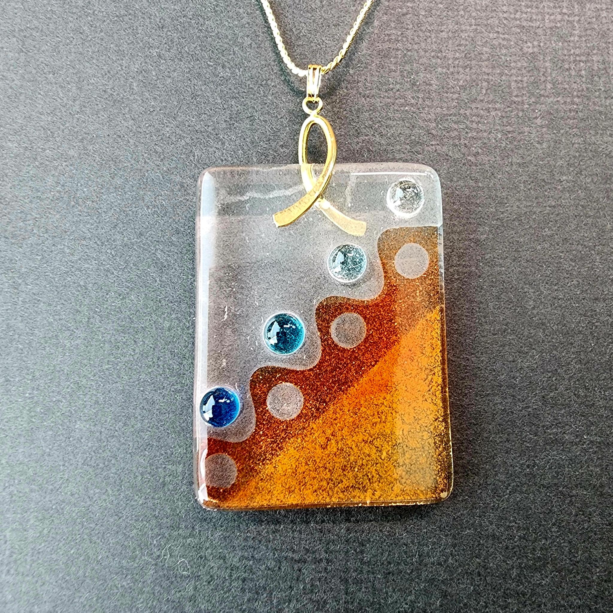 ドットデザインのガラスペンダント１ | 5枚目