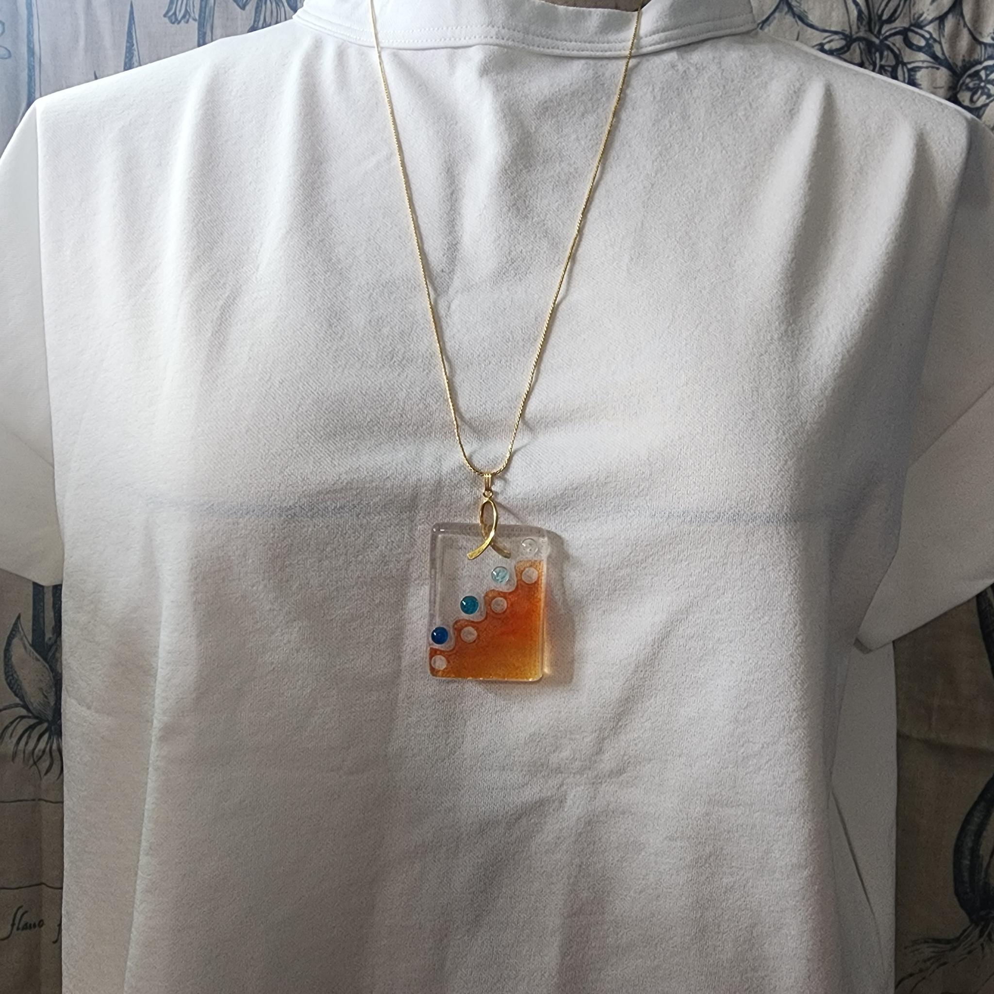 ドットデザインのガラスペンダント１ | 6枚目