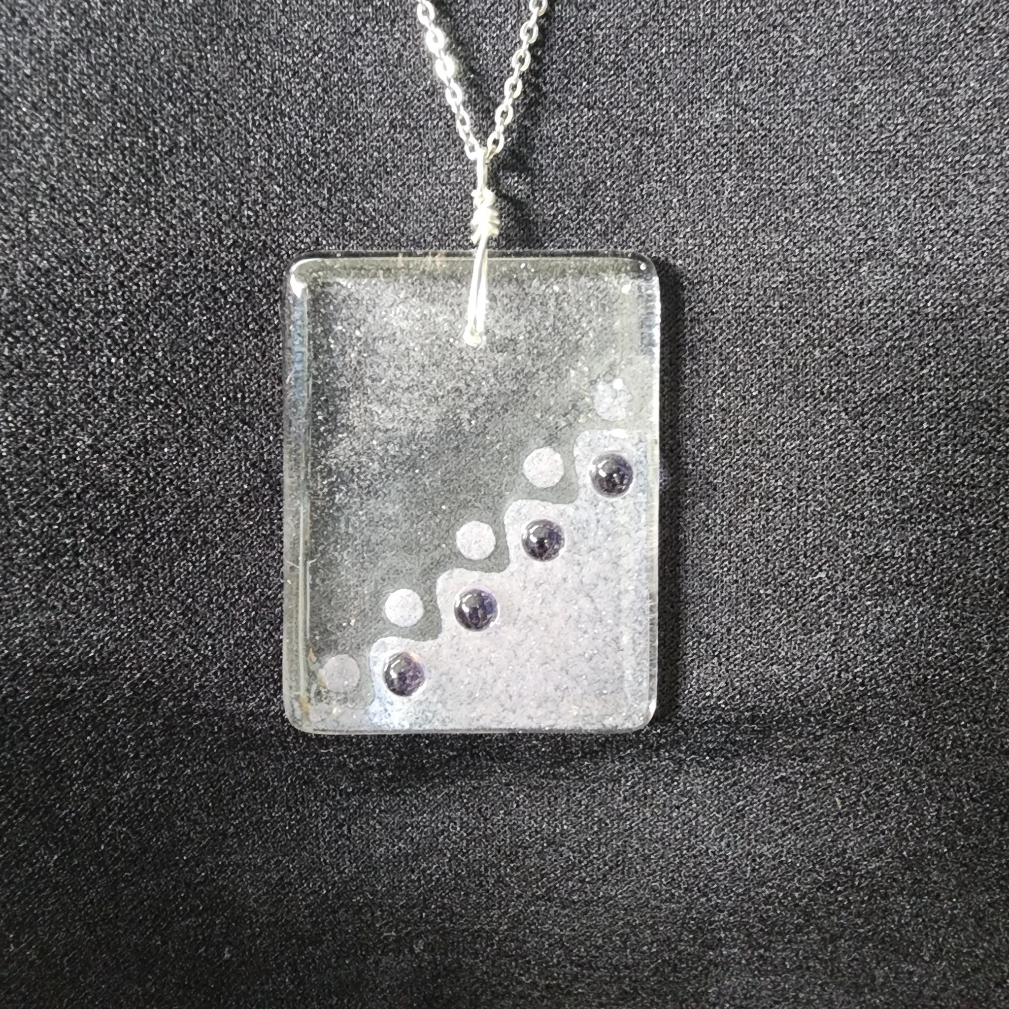 ドットデザインのガラスペンダント３ | 4枚目