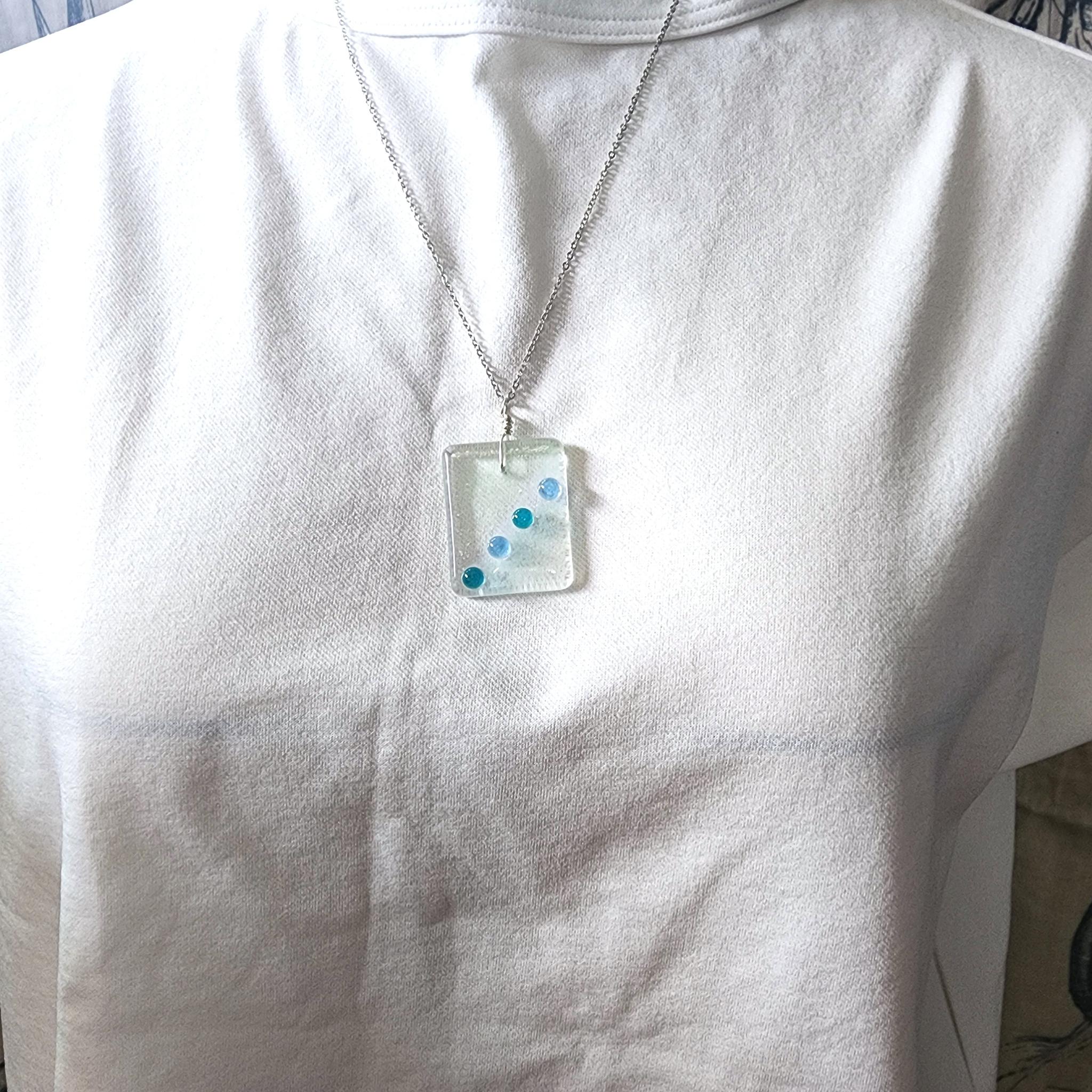 ドットデザインのガラスペンダント４ | 4枚目