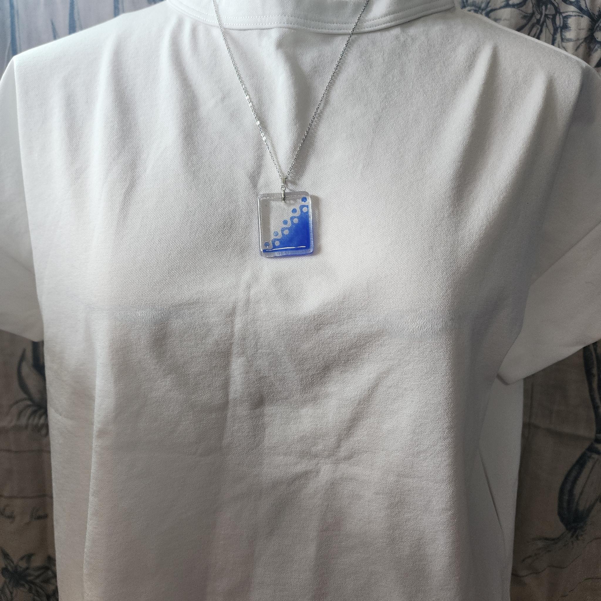 ドットデザインのガラスペンダント５ | 4枚目